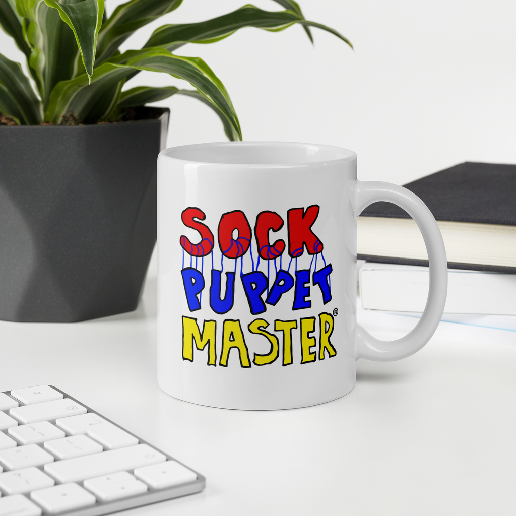 Sock Puppet Master Mug