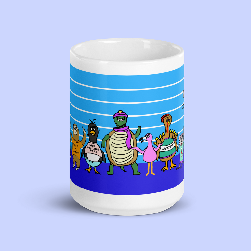 Sock Puppet Master Hooligans Photo Lineup Mug