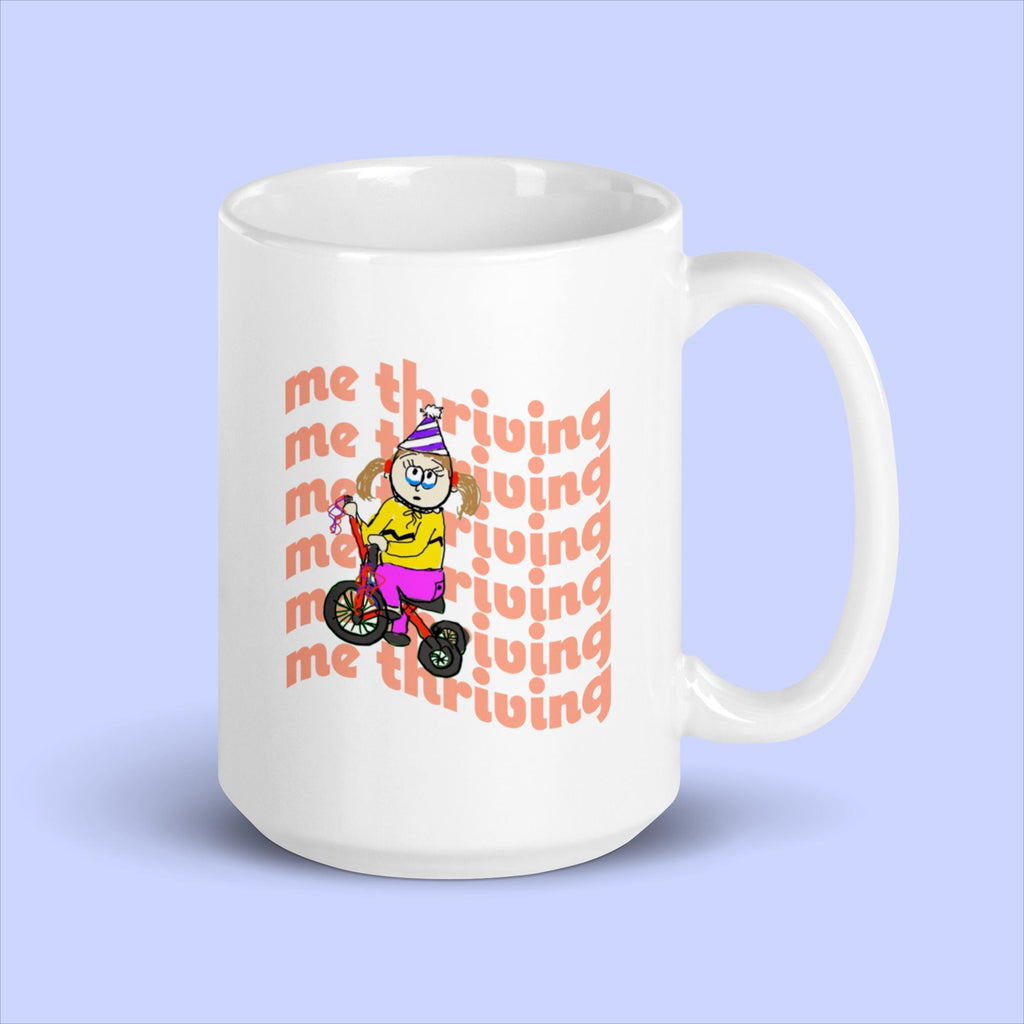 "Me Thriving" Mug | Sock Puppet Master