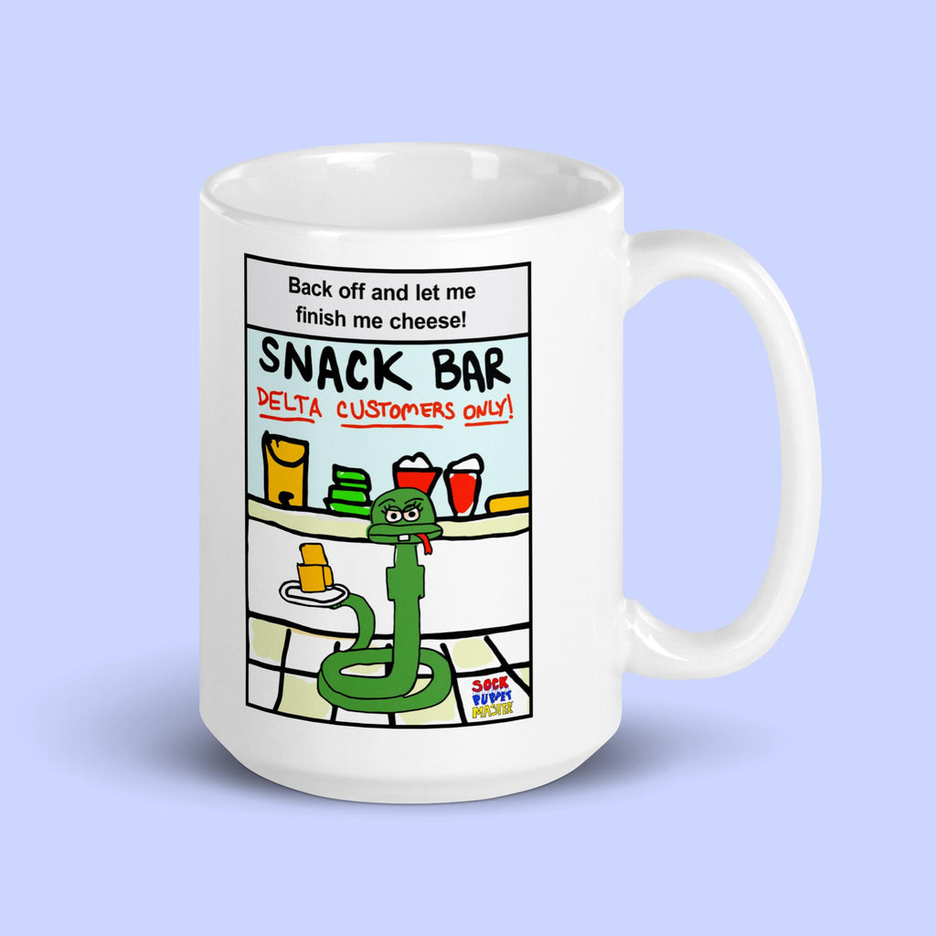Sock Puppet Master "Delta Customers Only" Snake Mug
